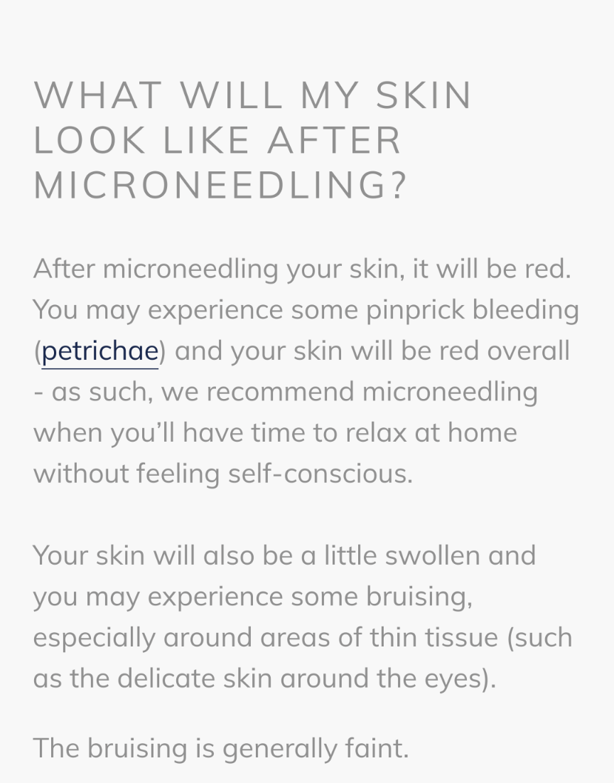 Microneedling at Chequers Beauty